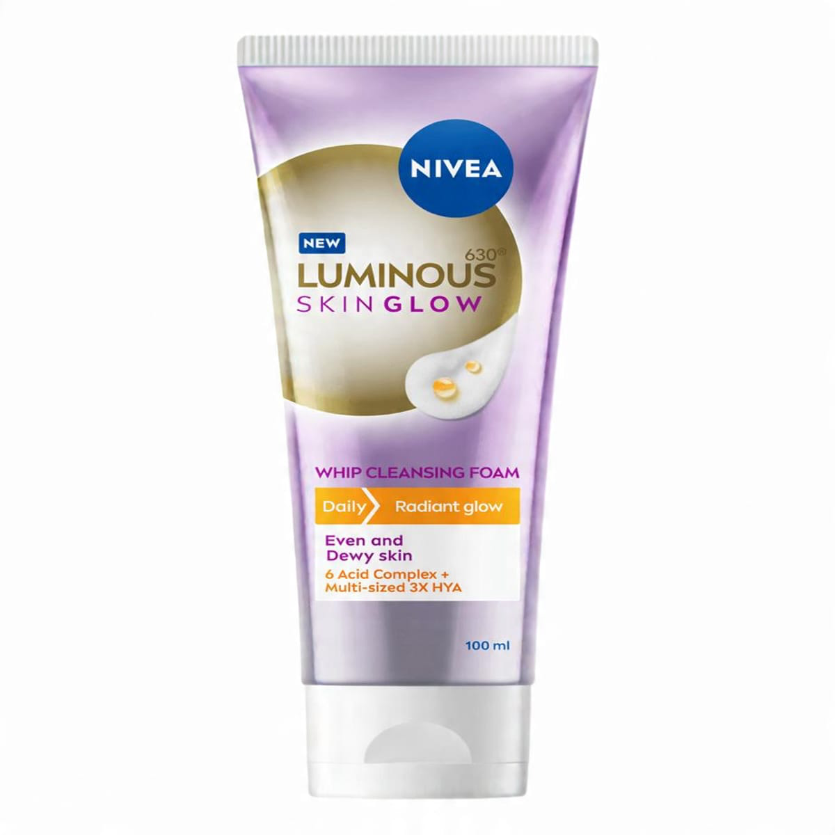 Nivea Face Luminous 630 Skin Glow Whip Foam 100ml